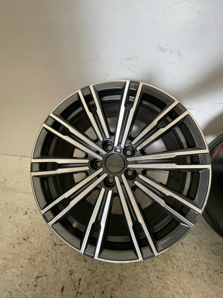 4x Alufelge 18 Zoll 8.5" 5x112 40ET Glanz Schwarz 8089891 BMW 3 G21 G20 Mg FEL1337556495ow