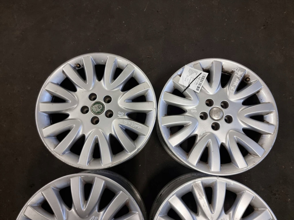 4x Alufelge 18 Zoll 8.0" 5x108 49ET Glanz 2W931007JA Jaguar Xj Rim Wheel FEL7500428689an