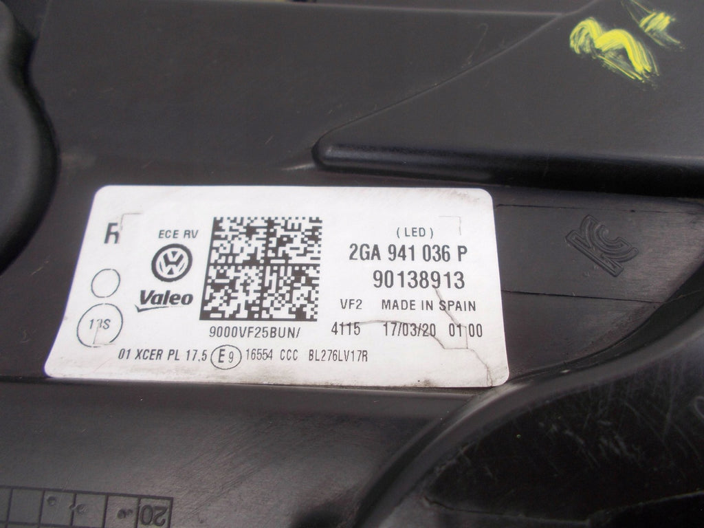 Frontscheinwerfer VW T-Roc 2GA941036P LED Rechts Scheinwerfer Headlight SCH4503607781fl