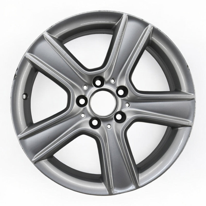 1x Alufelge 17 Zoll 8.5" 5x112 58ET Glanz Silber A2044012802 Mercedes-Benz