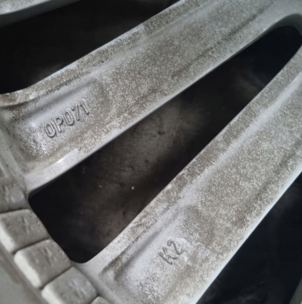 1x Alufelge 16 Zoll 6.5" 4x100 40ET Glanz Silber OP071 Opel Corsa Rim Wheel FEL6213430809nb