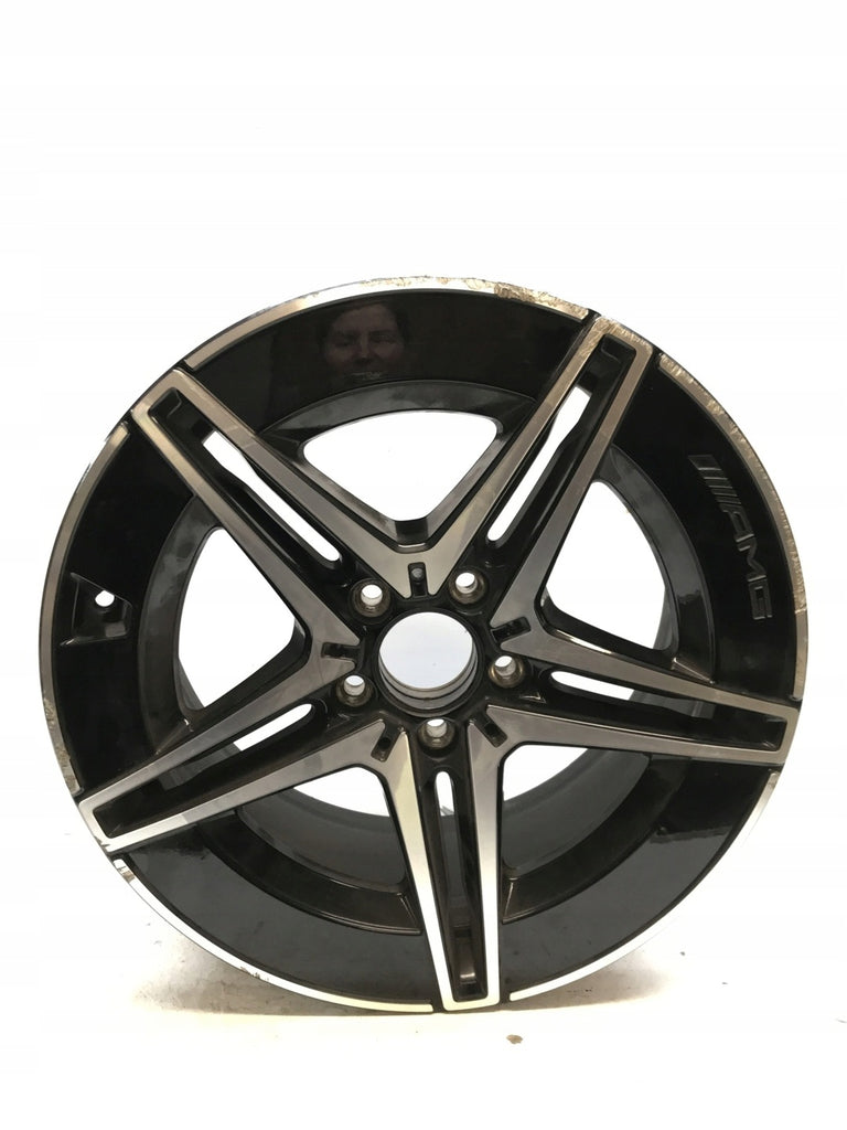 1x Alufelge 18 Zoll 9.0" 5x112 58ET A2064016600 Mercedes-Benz W206 Rim Wheel