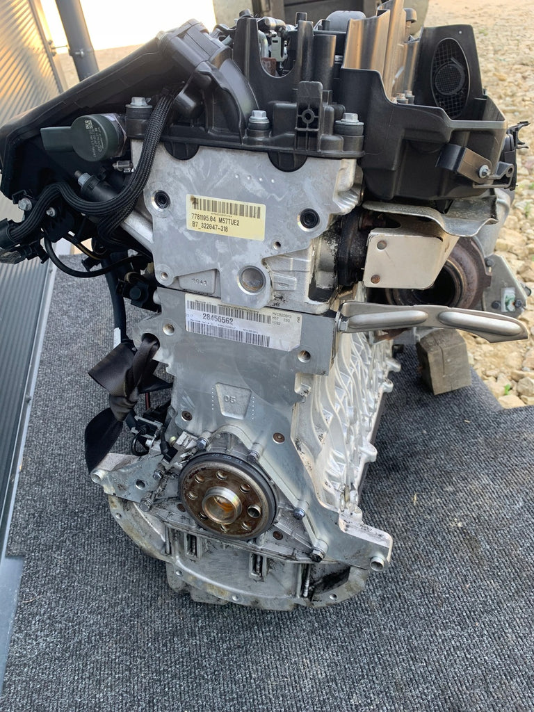 Motor BMW E91 E90 M57TUE2 3.0 204TKm Diesel Engine Komplett