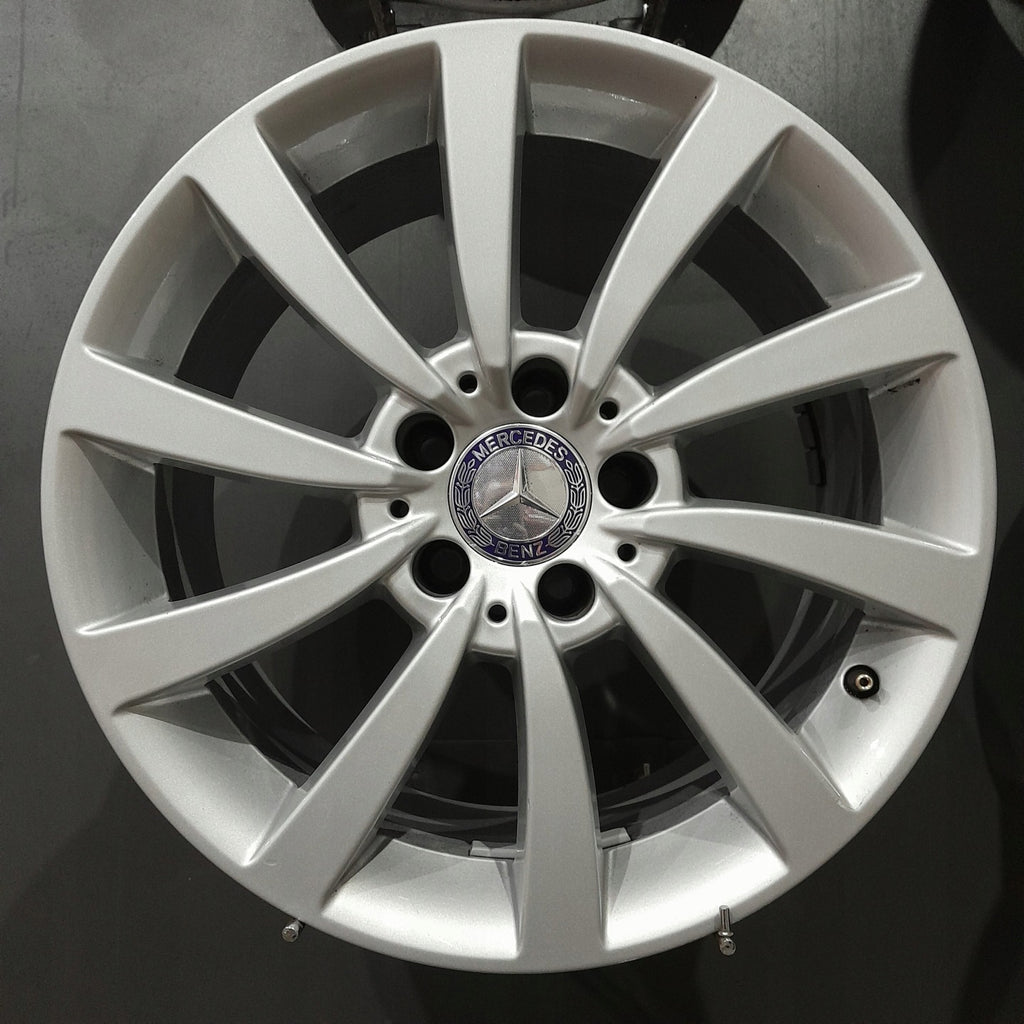 4x Alufelge 17 Zoll 8.5" 5x112 34 5ET Glanz A2184011002 Mercedes-Benz Cls C218 FEL8850932439ym