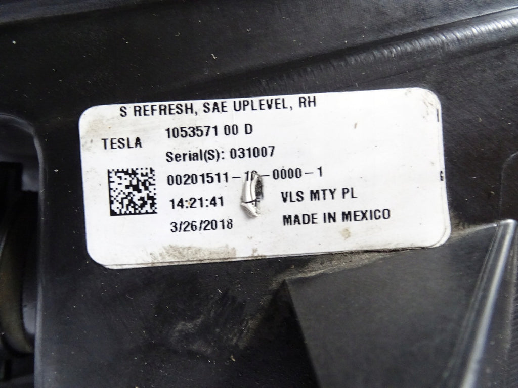 Frontscheinwerfer Tesla S 1053571 LED Rechts Scheinwerfer Headlight