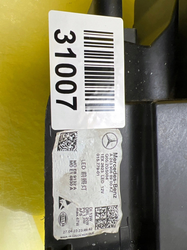 Frontscheinwerfer Mercedes-Benz Eqa Eqb A2439068900KZ LED Links Headlight SCH7656457894zy