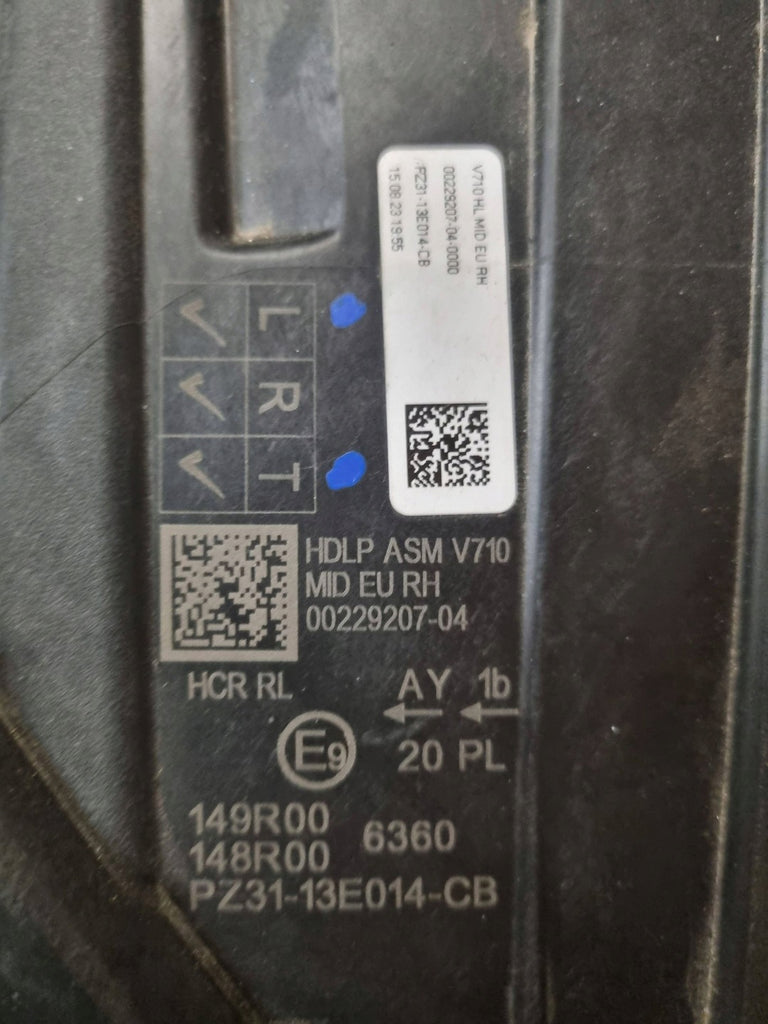 Frontscheinwerfer Ford Transit Custom PZ3113E014CB LED Rechts Headlight