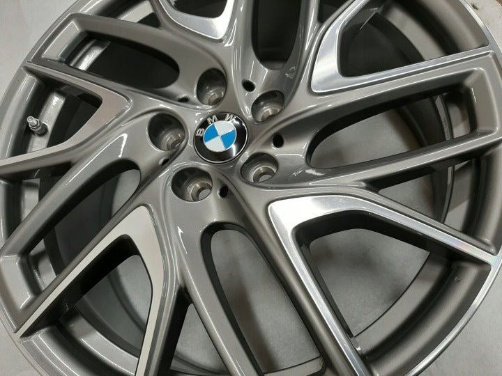 1x Alufelge 19 Zoll 8.0" 5x112 57ET Glanz 6855096 BMW 2 F45 F46 Rim Wheel FEL9801655151sw