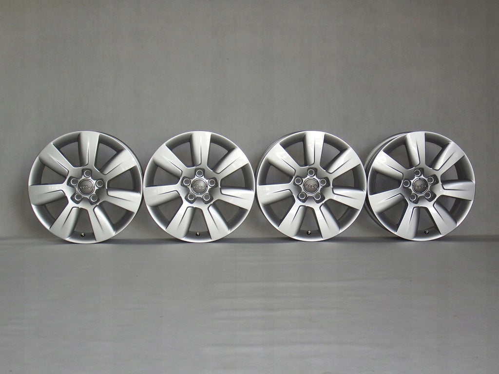 4x Alufelge 17 Zoll 7.0" 5x112 34ET Glanz Silber 4F0601025AS Audi A6 C5 FEL6134818517od