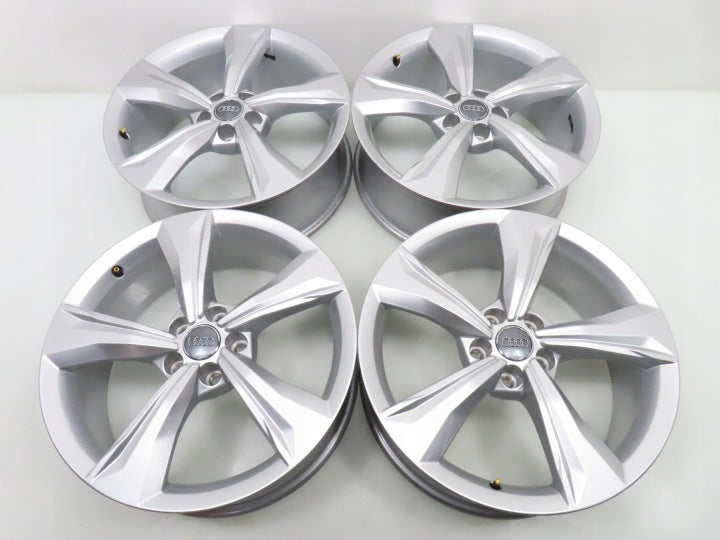 4x Alufelge 19 Zoll 7.0" 5x112 34ET Glanz Silber 80A601025 Audi C8 B8 Rim Wheel FEL9607770079bx