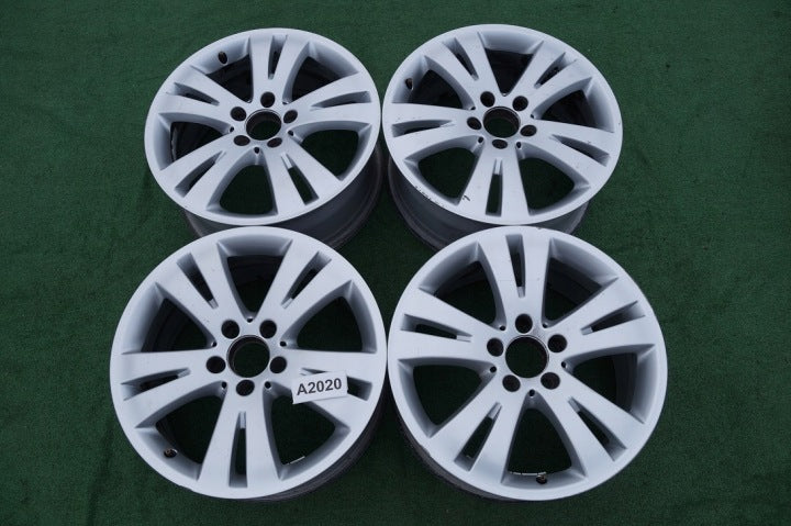 4x Alufelge 17 Zoll 7.5" 5x112 47ET Glanz Grau A2044010402 Mercedes-Benz W204 FEL4240009800ge