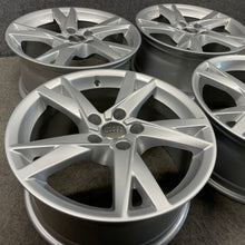 Laden Sie das Bild in den Galerie-Viewer, 4x Alufelge 17 Zoll 7.5" 5x112 38ET Glanz Silber 8W0601025K Audi A4 Rim Wheel FEL1823041806tb