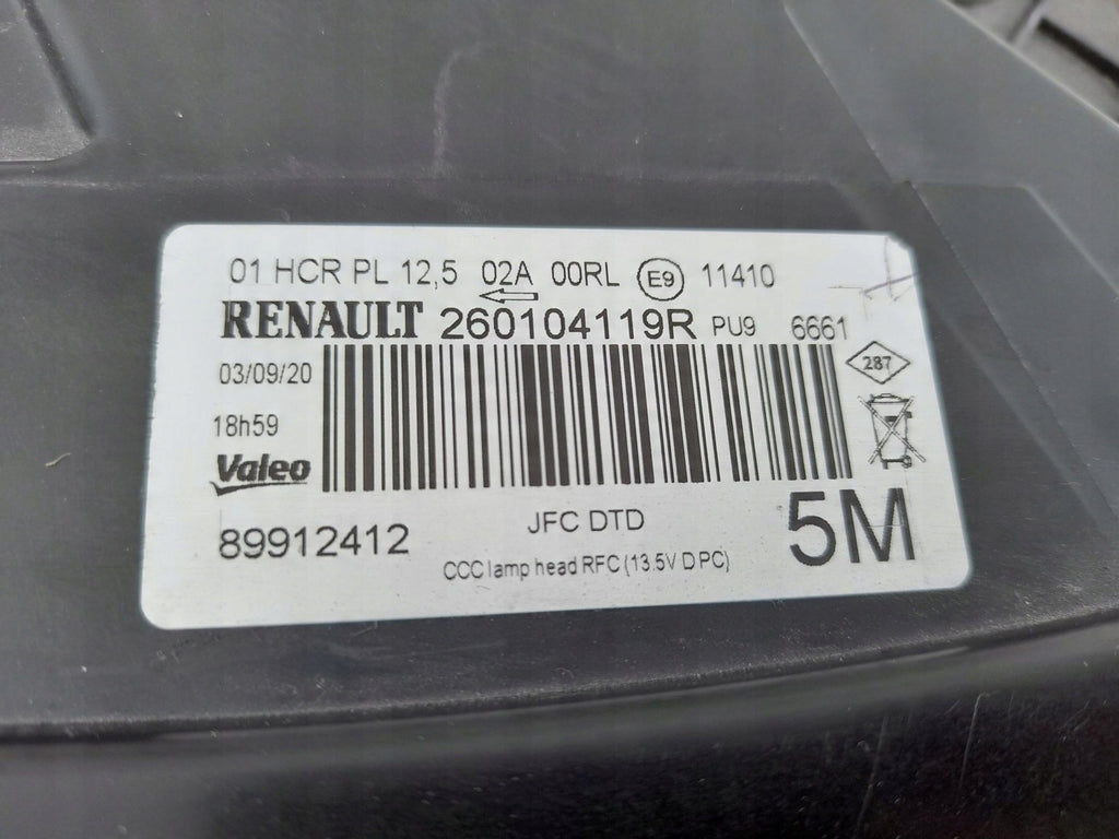 Frontscheinwerfer Renault Espace V 260104119 Rechts Scheinwerfer Headlight SCH8439502593iw