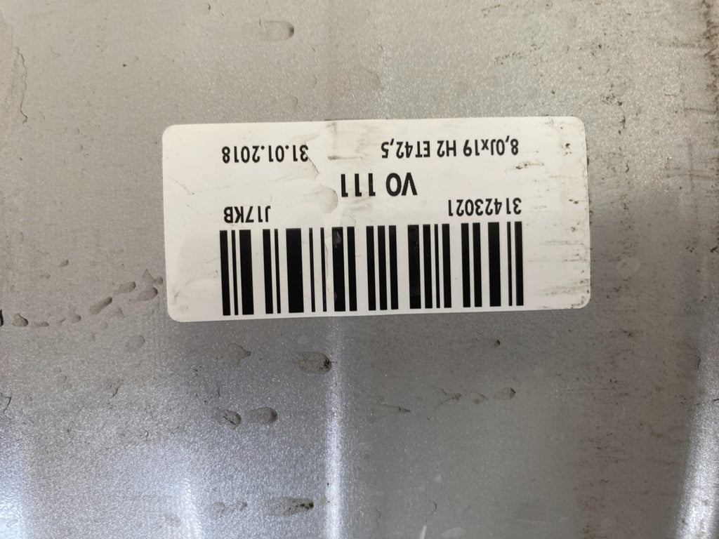 1x Alufelge 19 Zoll 8.0" 5x108 42ET Glanz Silber 31423021 Volvo Xc90 Xc60 Ii FEL4505848909xk