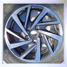 Load image into Gallery viewer, 1x Alufelge 16 Zoll 6.5&quot; 5x112 48ET Glanz Schwarz 5TA601025L Mg Touran Rim Wheel