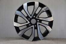 Load image into Gallery viewer, 1x Alufelge 16 Zoll 7.0&quot; 5x112 48ET Glanz Schwarz 5H0601025AC VW Golf Viii