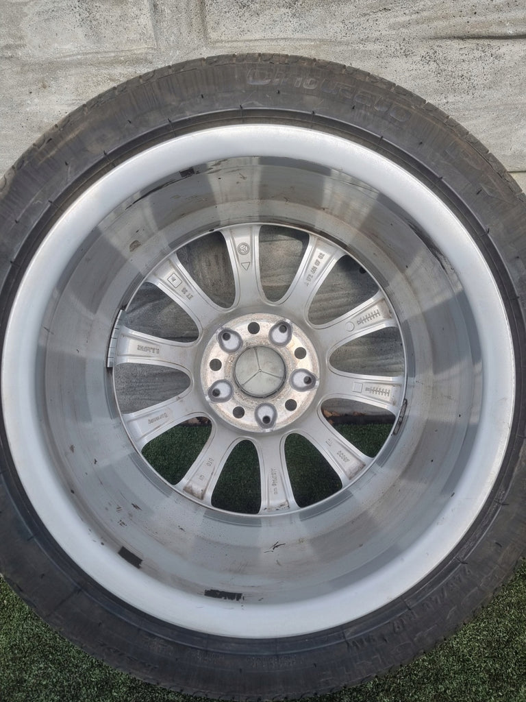 4x Alufelge 17 Zoll 8.5" 5x112 36ET A1724010702 Mercedes-Benz Slk R172 Rim Wheel FEL2165181655bx
