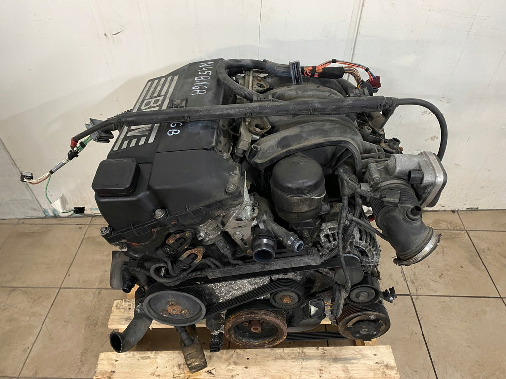 Motor BMW E46 1 E81 E90 E87 N45B16A 1.6 2004 Benzin Engine Unkomplett