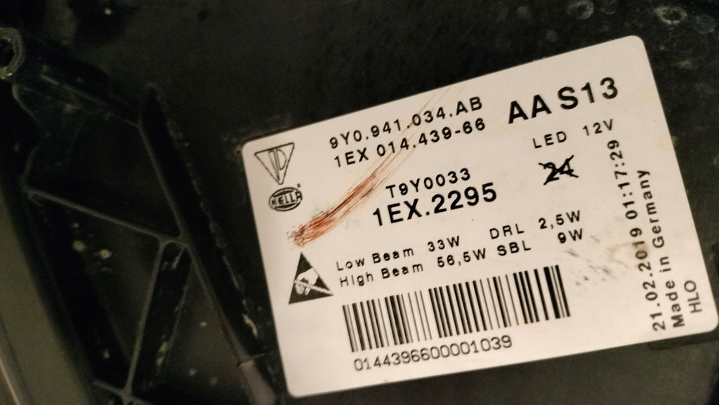 Frontscheinwerfer BMW Cayenne 9Y0941034AB Full LED Rechts Scheinwerfer Headlight SCH4343653464du