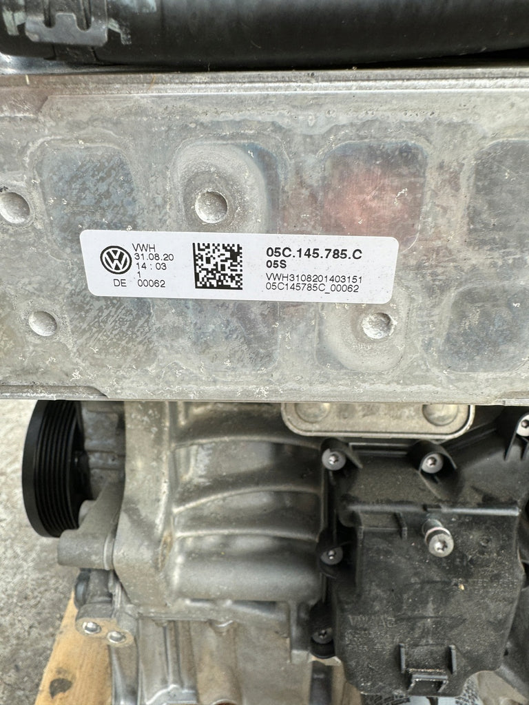 Motor Audi VW A3 A1 Golf VIII T-Cross DLA 1.0 TSI 110PS 11TKm Benzin Komplett