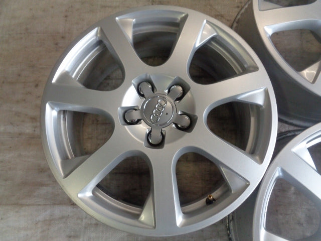 4x Alufelge 17 Zoll 7.0" 5x112 37ET Glanz Silber 8R0601025E Audi Q5 Rim Wheel FEL7033048977ur