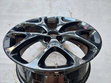 Laden Sie das Bild in den Galerie-Viewer, 1x Alufelge 18 Zoll 7.5&quot; 5x110 47ET Glanz Schwarz 13338853 Mg Rim Wheel