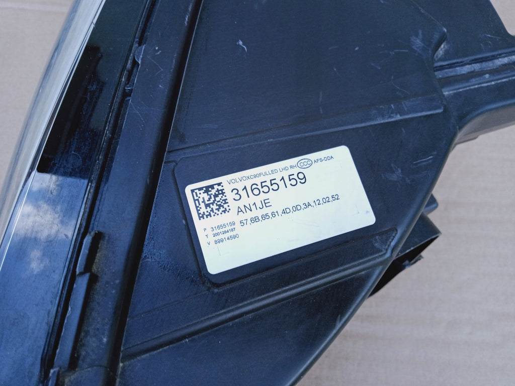 Frontscheinwerfer Volvo Xc90 31655159 LED Rechts Scheinwerfer Headlight