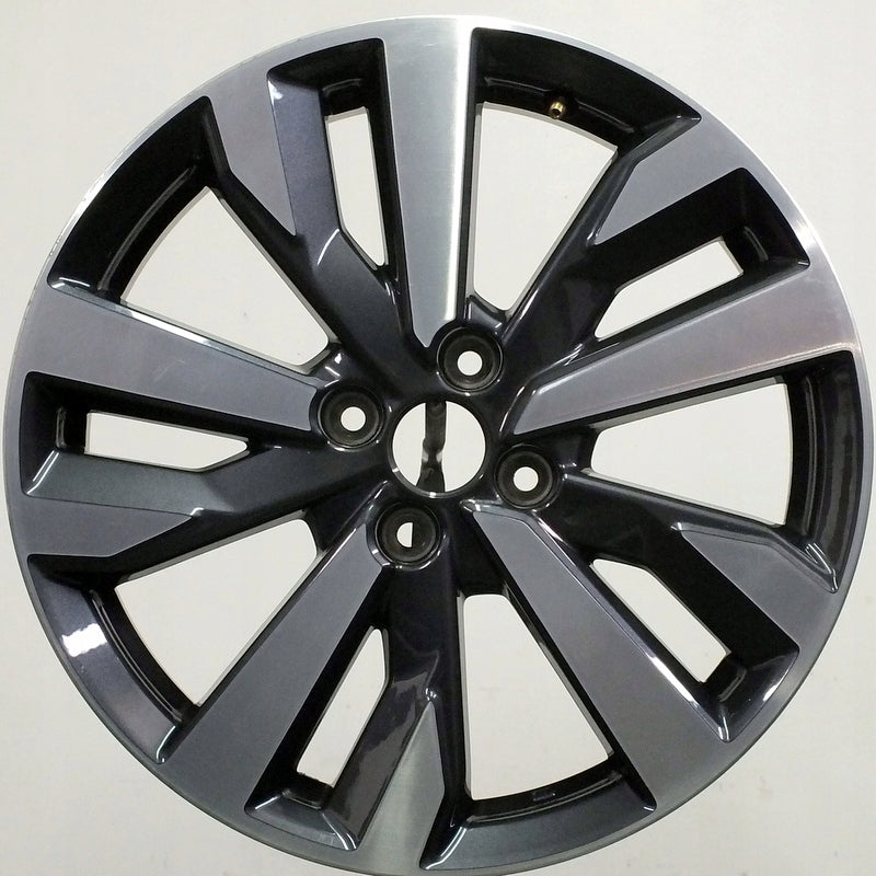 1x Alufelge 17 Zoll 6.5" 4x100 50ET Glanz Graphit SA385FA3 Mg 1 Rim Wheel