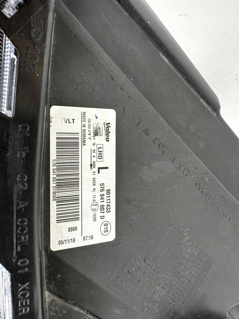 Frontscheinwerfer Seat Ateca 576941007D LED Links Scheinwerfer Headlight