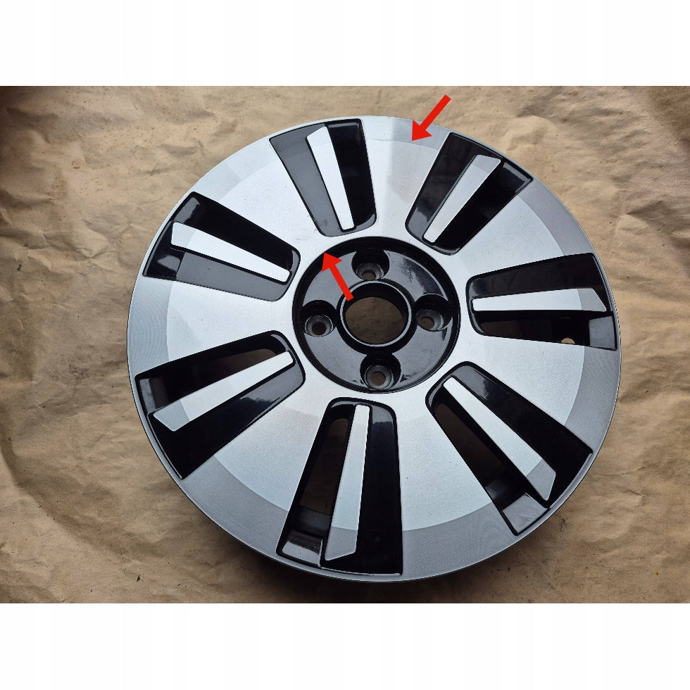 1x Alufelge 15 Zoll 1S0601025AH VW Up Rim Wheel FEL1726665392qq