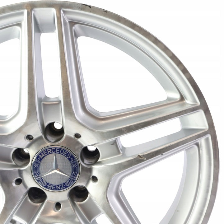 1x Alufelge 18 Zoll 8.5" 5x112 A2124013602 Mercedes-Benz W212 Rim Wheel FEL7268764814tc