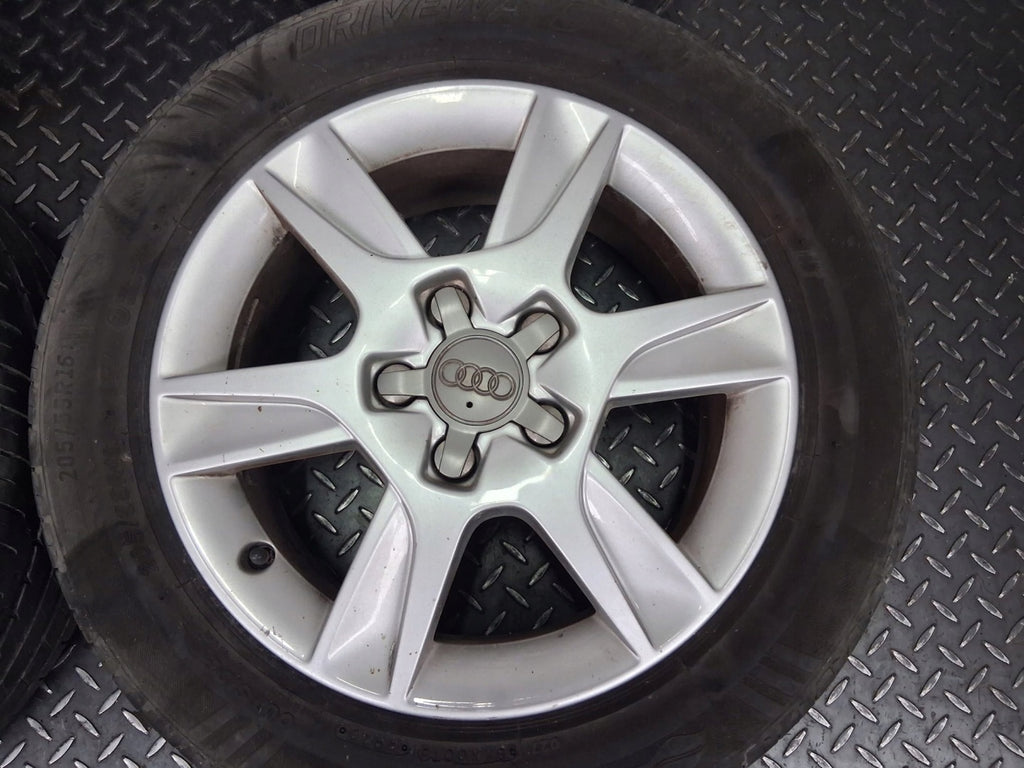 4x Alufelge 16 Zoll 6.5" 5x112 50ET Glanz Silber 8P0601025AN Audi Rim Wheel FEL6274561156jt
