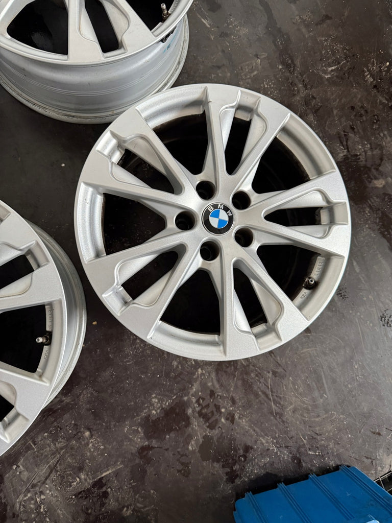 4x Alufelge 17 Zoll 7.5" 5x112 27ET Glanz Silber KBA51012 Audi Mini I Rim Wheel FEL2522345107ff