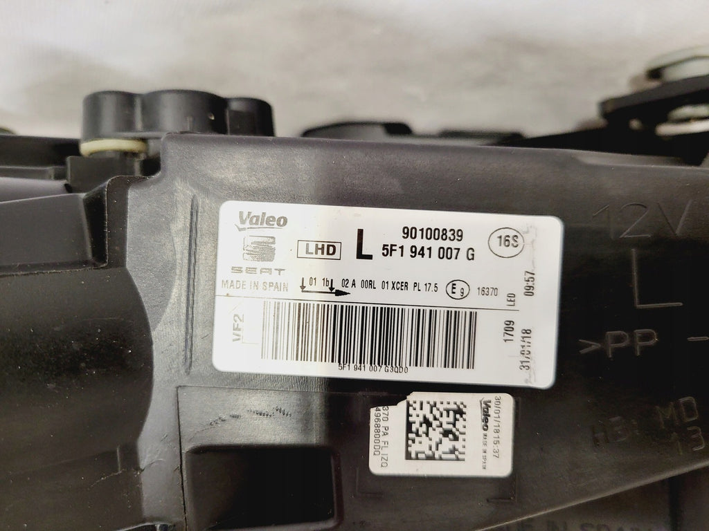 Frontscheinwerfer Seat Leon 5f1 5F1941007G Full LED Links Scheinwerfer Headlight