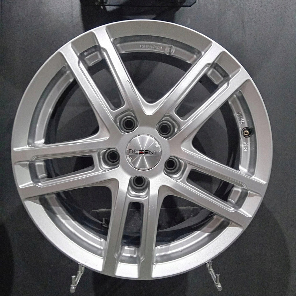 4x Alufelge 16 Zoll 6.5" 5x112 46ET Glanz Silber KBA51750 VW Golf VII I FEL2531271935nh