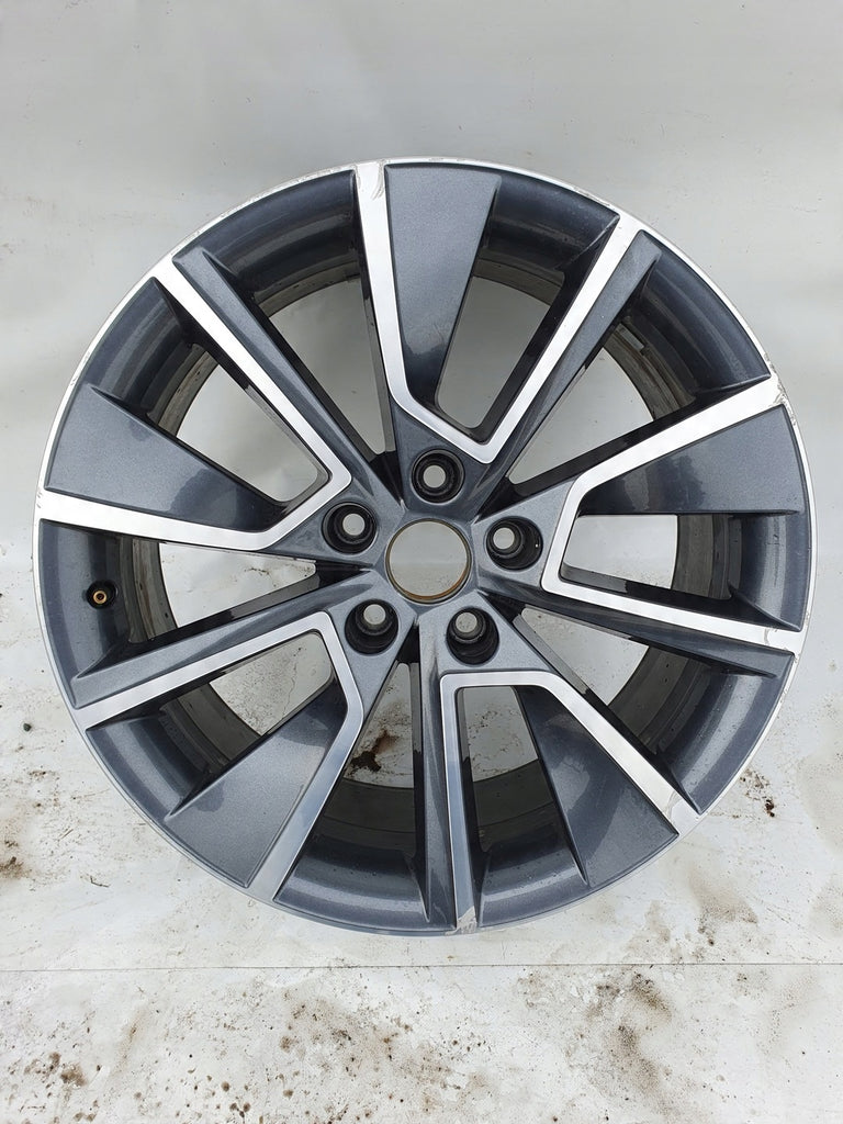 1x Alufelge 18 Zoll 7.5" 5x112 43ET 5E0601025BK Skoda Octavia Iii Rim Wheel