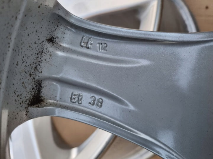 4x Alufelge 16 Zoll 6.5" 5x112 38ET Glanz Silber Audi I Rim Wheel FEL4654290343be