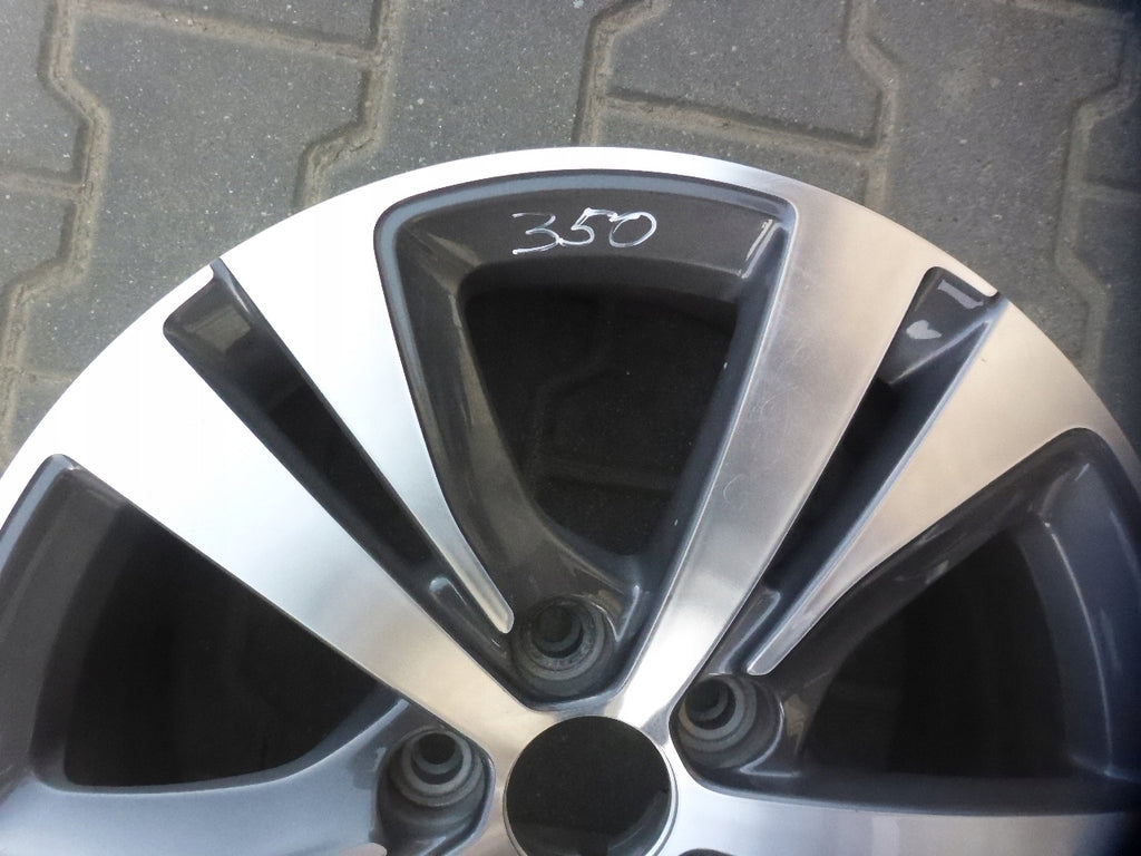 1x Alufelge 17 Zoll 7.0" 5x108 44ET 9677989977 Peugeot 308 Rim Wheel