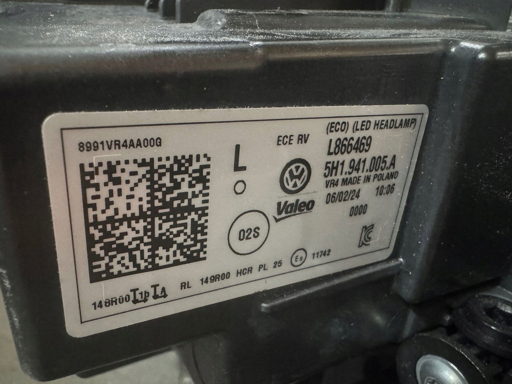 Frontscheinwerfer VW Golf VIII 5H1941005A L866469 5H1941006 LED Ein Satz SCH4310425248dg