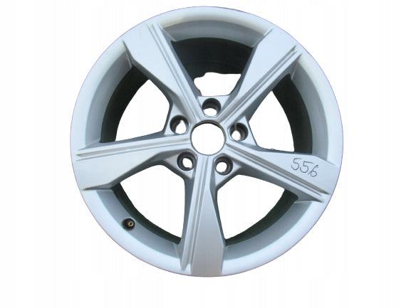 1x Alufelge 17 Zoll 7.5" 5x112 38ET Glanz Silber 8W0601025 Audi C7 A4 B9