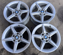 Load image into Gallery viewer, 4x Alufelge 16 Zoll 7.0" 5x120 40ET Glanz Silber 6866302 BMW F30 E90 Rim Wheel FEL1111385148pr