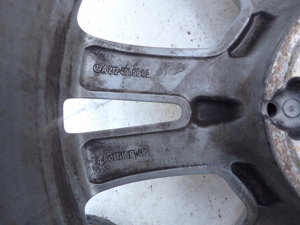 1x Alufelge 17 Zoll 8.0" 48ET Glanz Graphit A2124015602 Mercedes-Benz W212 Mg FEL7762909531db