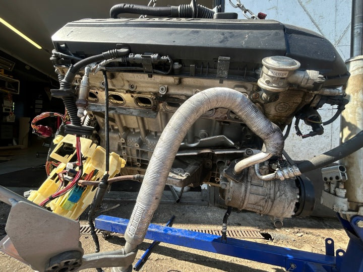 Motor BMW E60 M54B30 306S3 3.0 170kW 183TKm 2004 Benzin Engine Komplett MOT5745623594jq