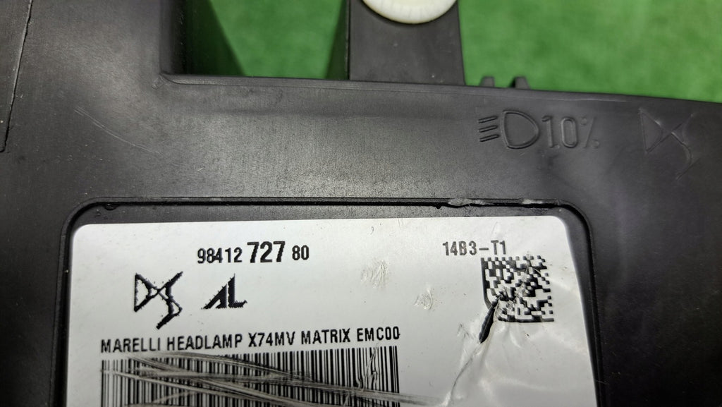 Frontscheinwerfer Citroën 9841272780 Rechts Scheinwerfer Headlight