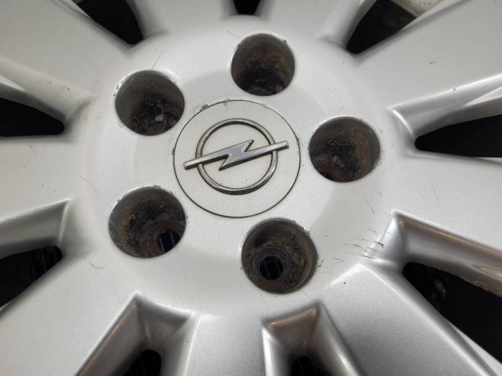 1x Alufelge 16 Zoll 6.5" 5x110 41ET Glanz Silber OPEL129929 Opel Zafira B FEL9293262067rh