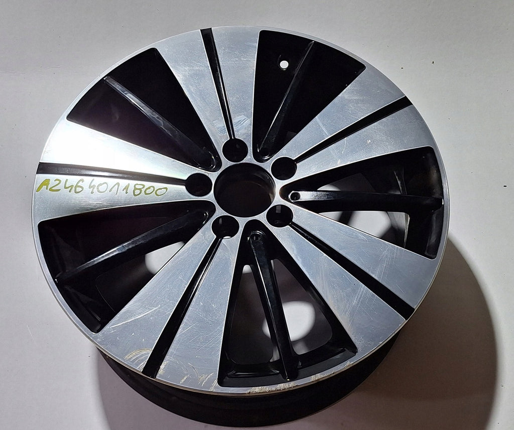 1x Alufelge 18 Zoll 7.5" 5x112 52ET A2464011800 Mercedes-Benz W246 Rim Wheel