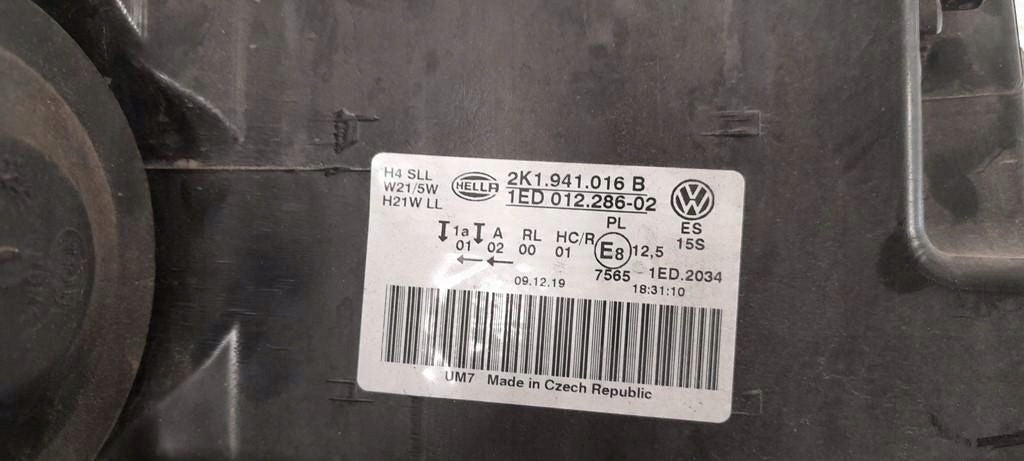 Frontscheinwerfer VW Caddy I RKC12698 Rechts Scheinwerfer Headlight SCH9948894931tw