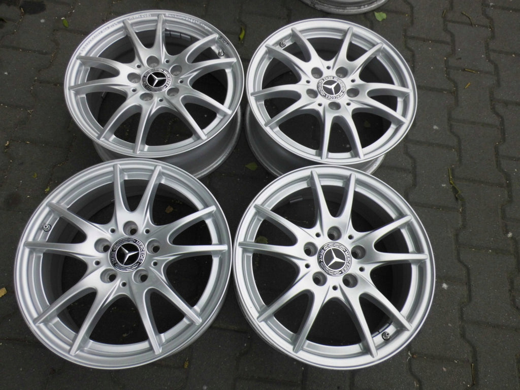 1x Alufelge 16 Zoll 6.5" 5x112 49ET A2464011302 Mercedes-Benz W245 Rim Wheel FEL2723331514wh