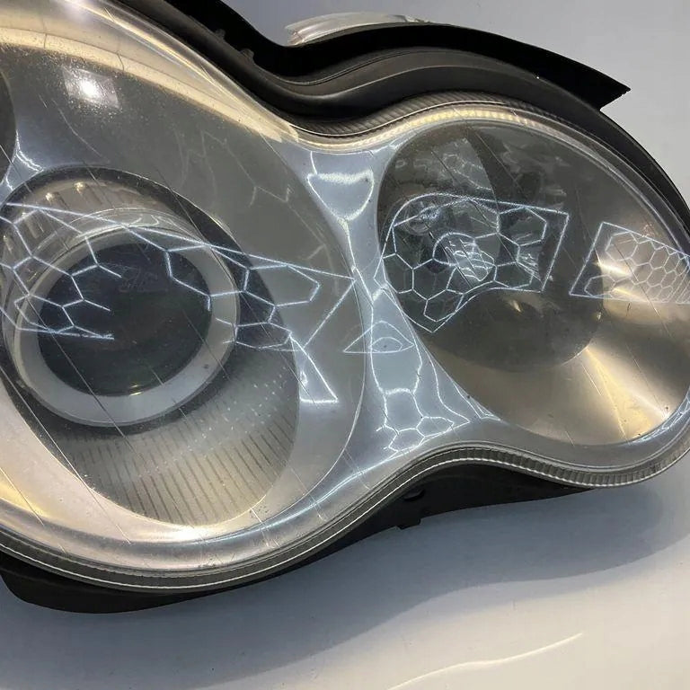 Frontscheinwerfer Mercedes-Benz 2038203861 Rechts Scheinwerfer Headlight SCH8497572295sm