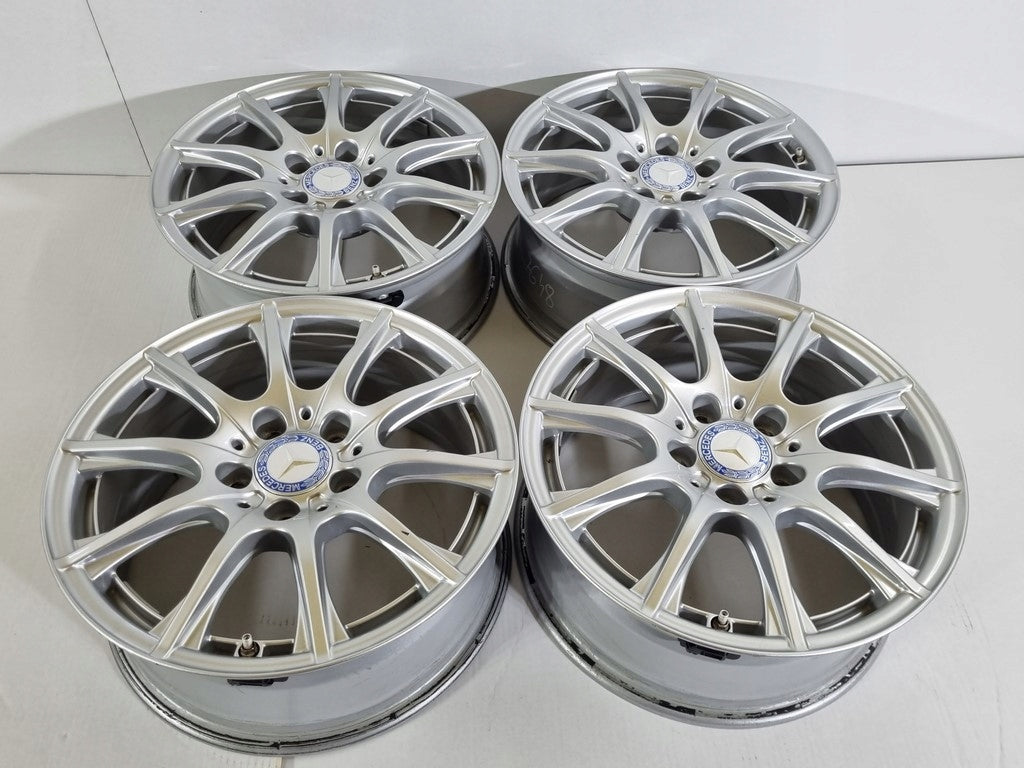 4x Alufelge 16 Zoll 6.5" 5x112 38ET A2054012400 Mercedes-Benz Rim Wheel FEL1284171798rg